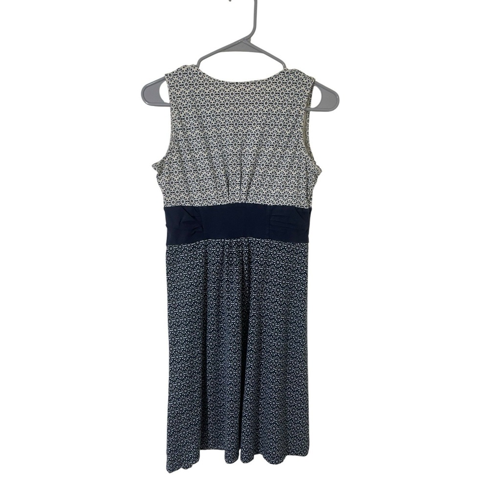 Patagonia Medium Margot Dress Sundress Organic Geometric Print Pattern Blue - Picture 3 of 5
